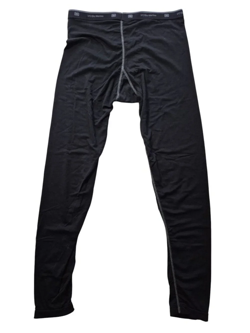 I/O Bio Merino Austrailian Wool Base Layer Leggings Black Size L